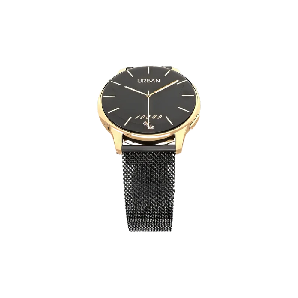 Urban Smart Watch 1.8"  Amoled with BT Calling Onyx Gold view 2